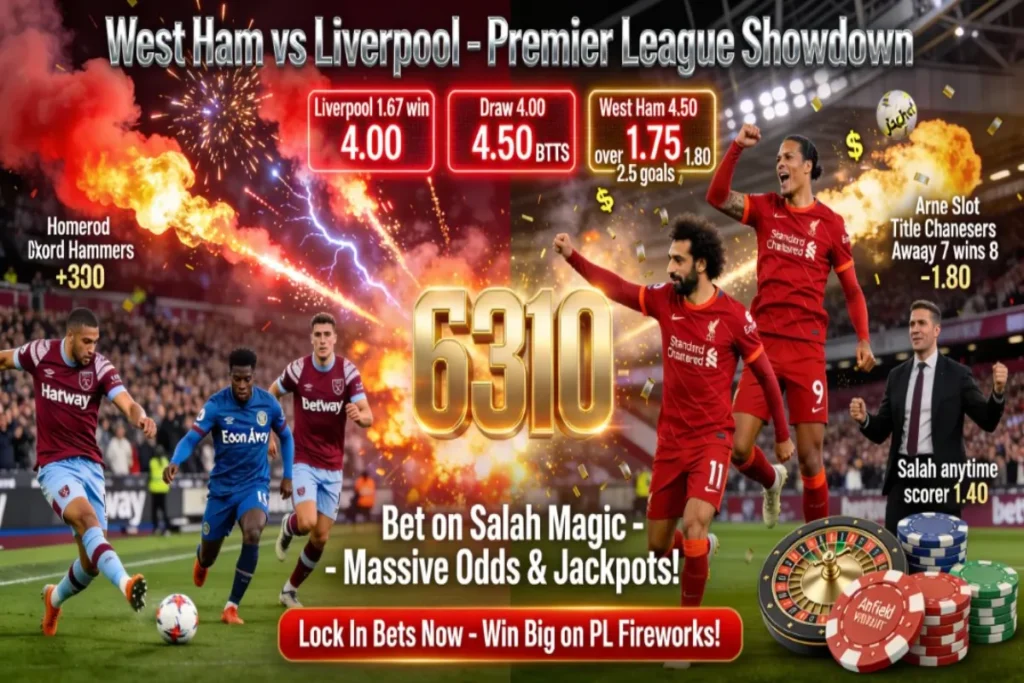 West Ham vs Liverpool