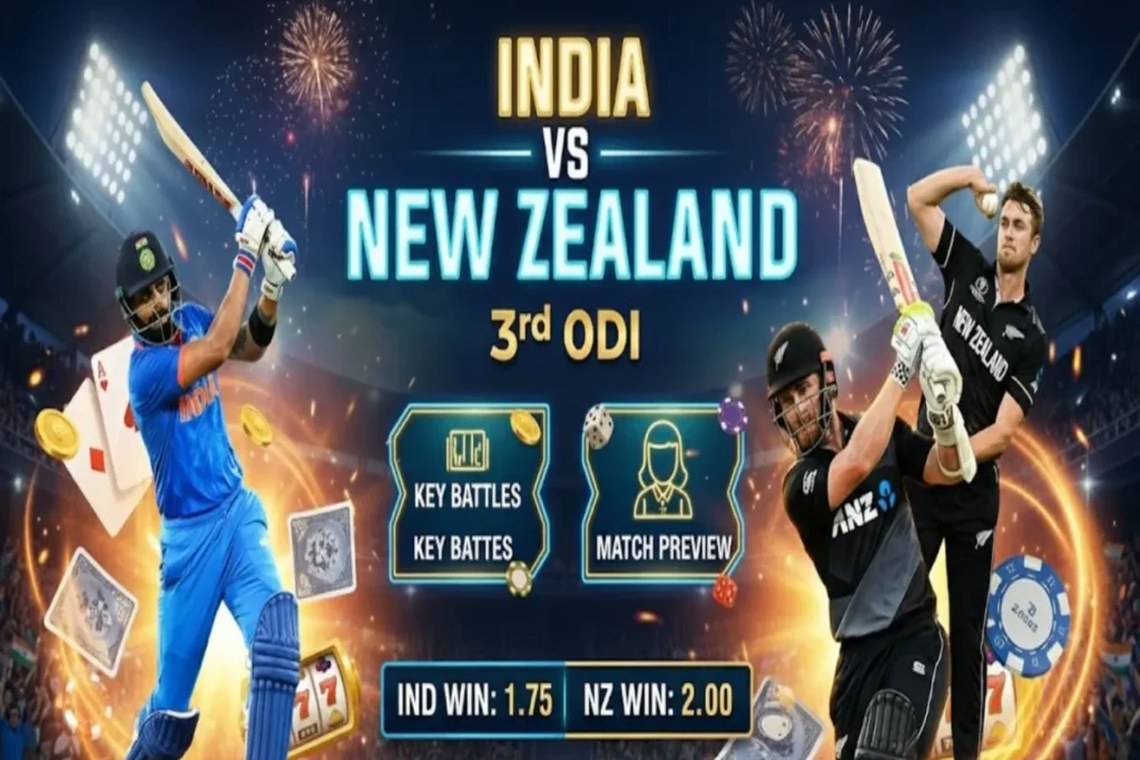 India vs New Zealand (3rd ODI)