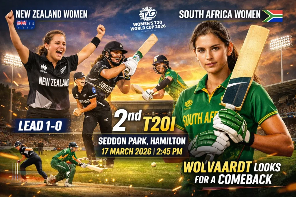 New Zealand Women vs South Africa Women, 2nd T20I